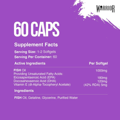 Omega (1000Mg) - 60 Softgels