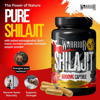 SHILAJIT Capsules - 120 Caps