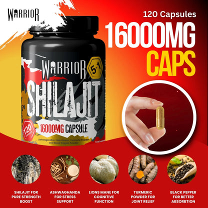 SHILAJIT Capsules - 120 Caps