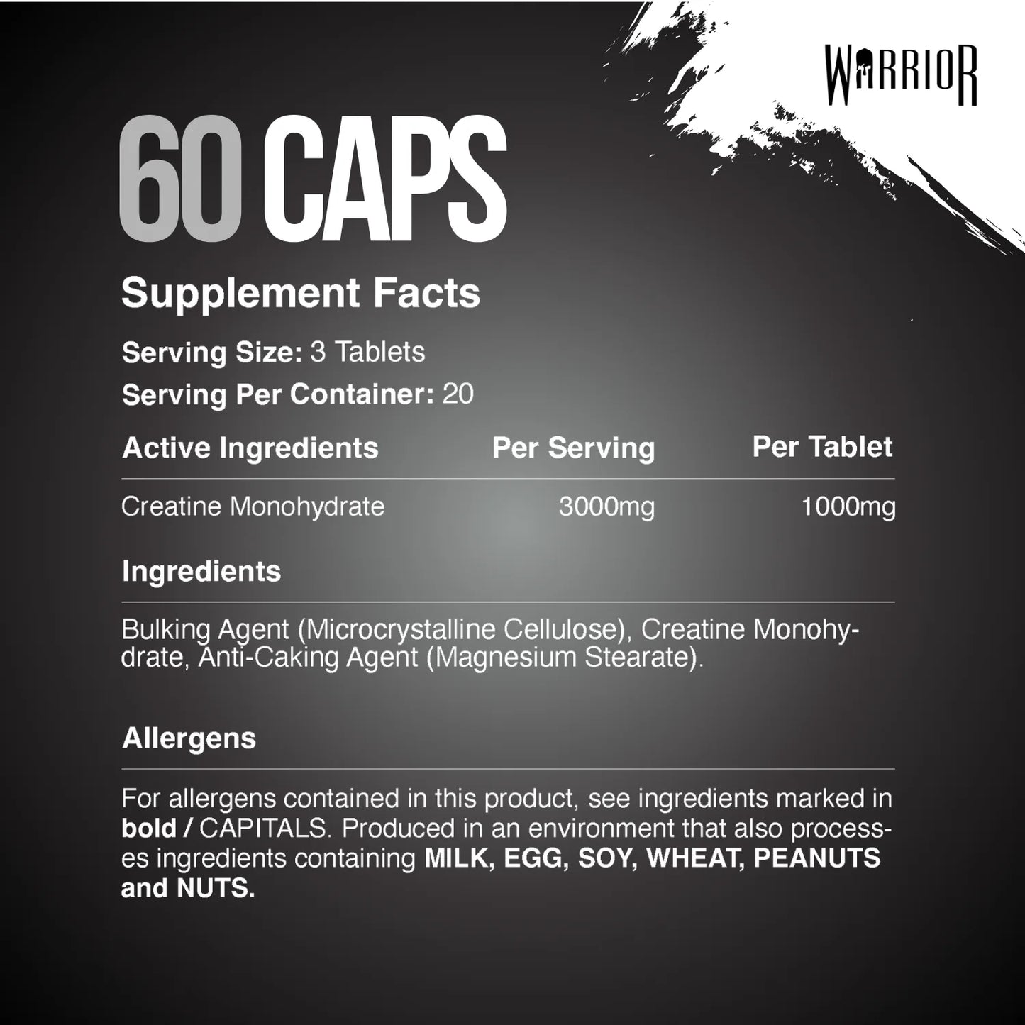 Creatine Monohydrate (1000Mg)