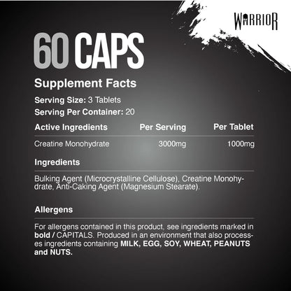 Creatine Monohydrate (1000Mg)