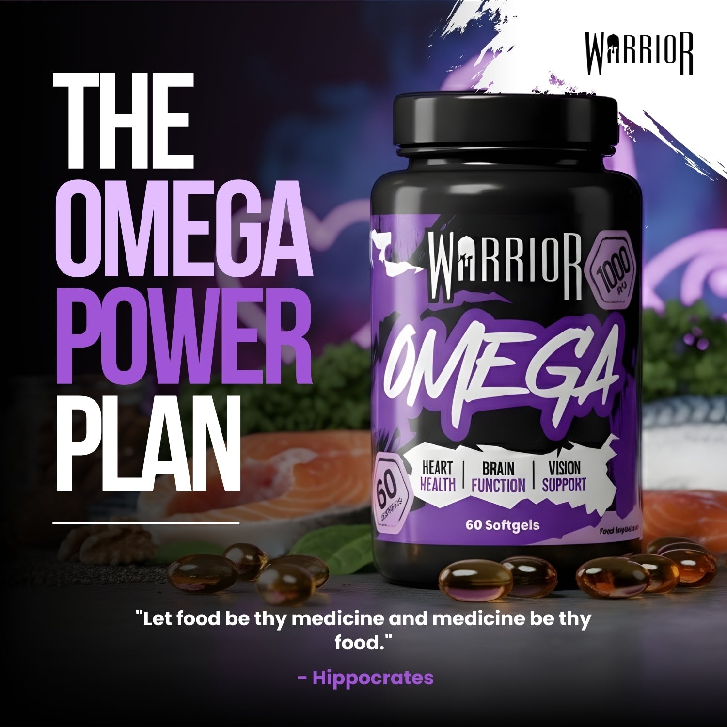 Omega (1000Mg) - 60 Softgels