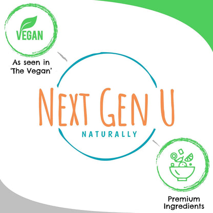 Vegan Superfood Blend with Acai, Wheatgrass, Guarana, Matcha & Flaxseed | 120 Capsules