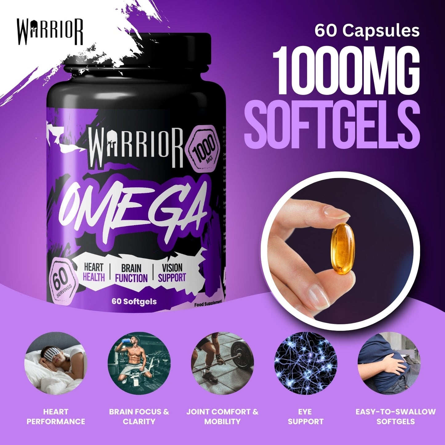 Omega (1000Mg) - 60 Softgels