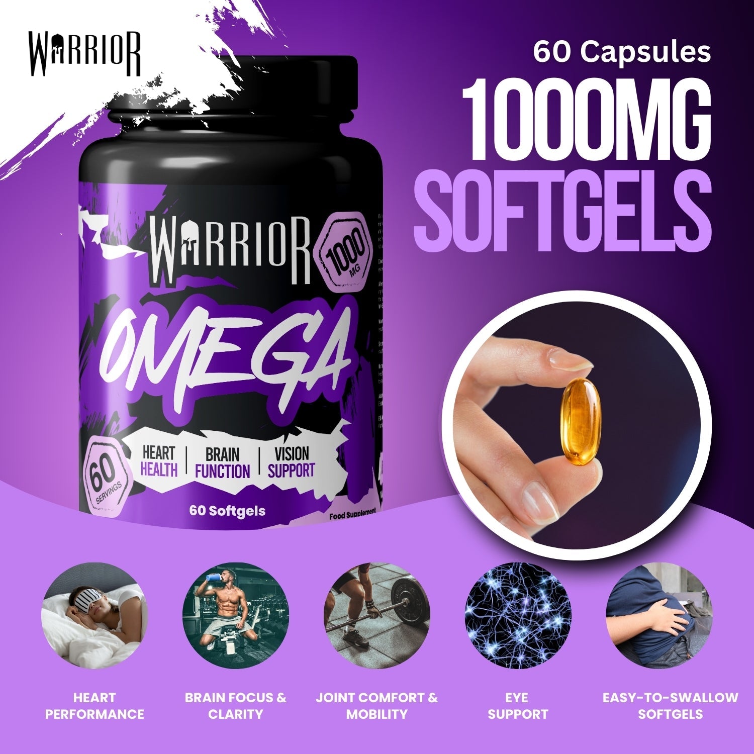 Omega (1000Mg) - 60 Softgels
