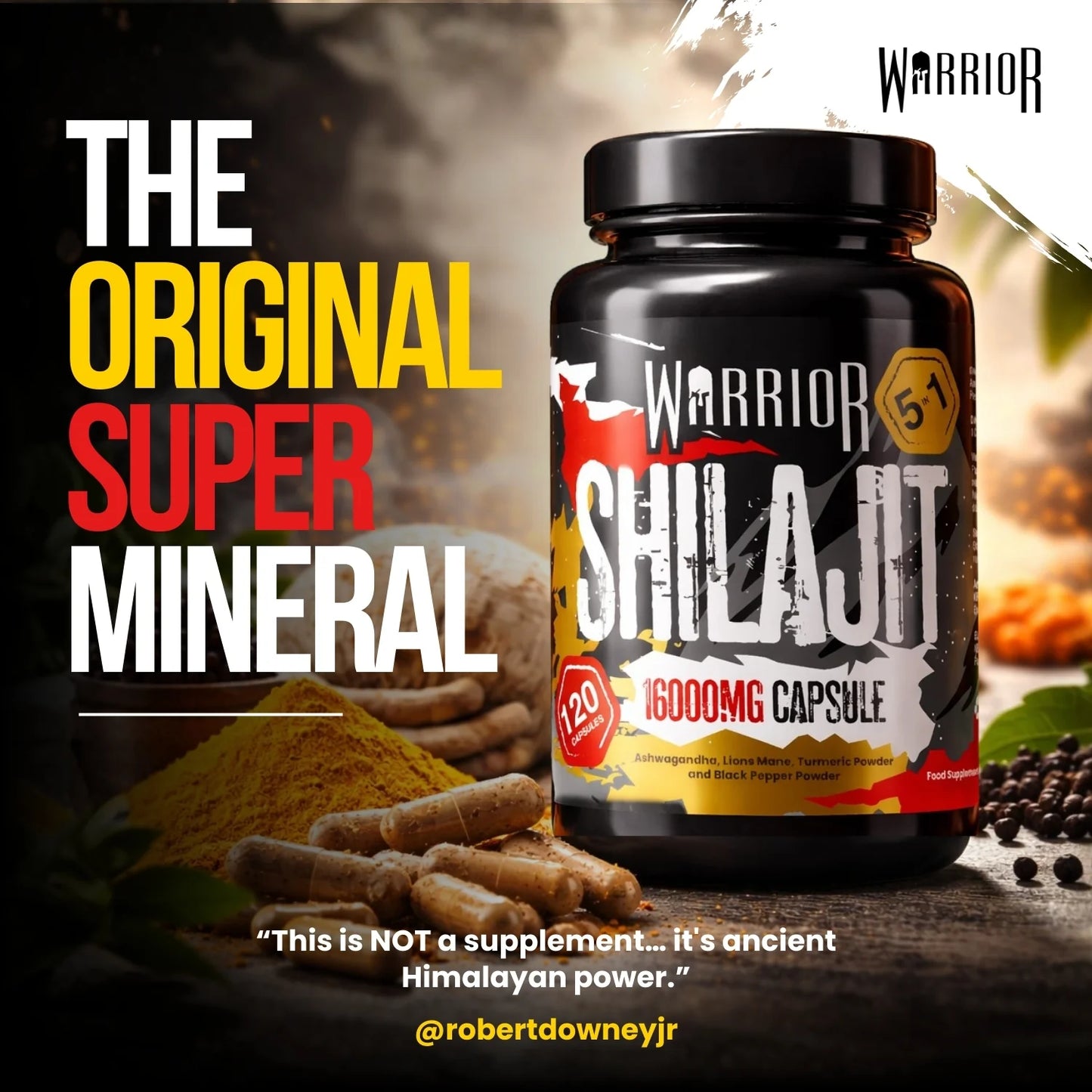 SHILAJIT Capsules - 120 Caps