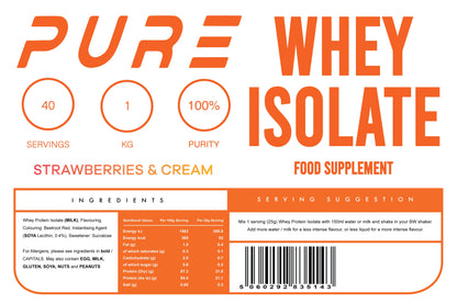 Pure Whey Protein Isolate 90