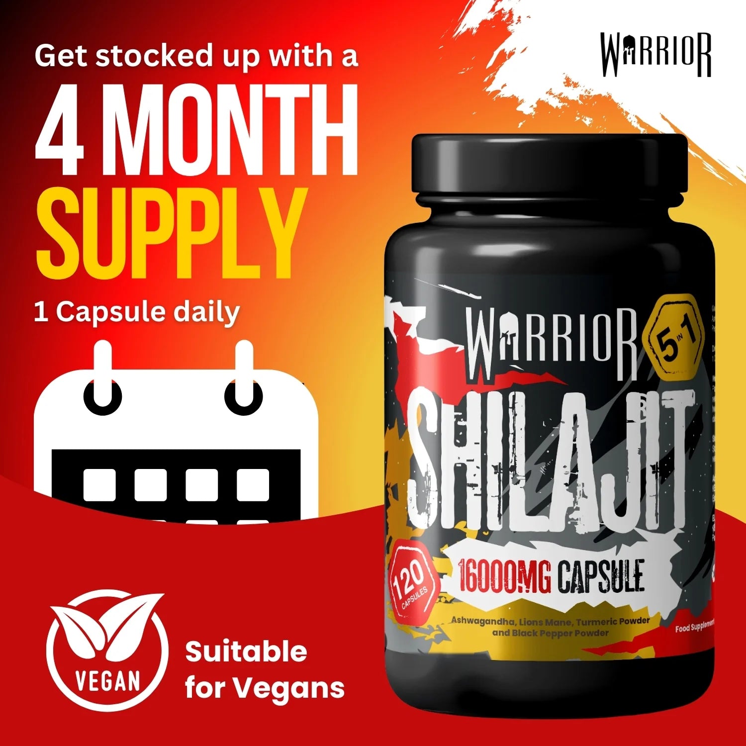 SHILAJIT Capsules - 120 Caps