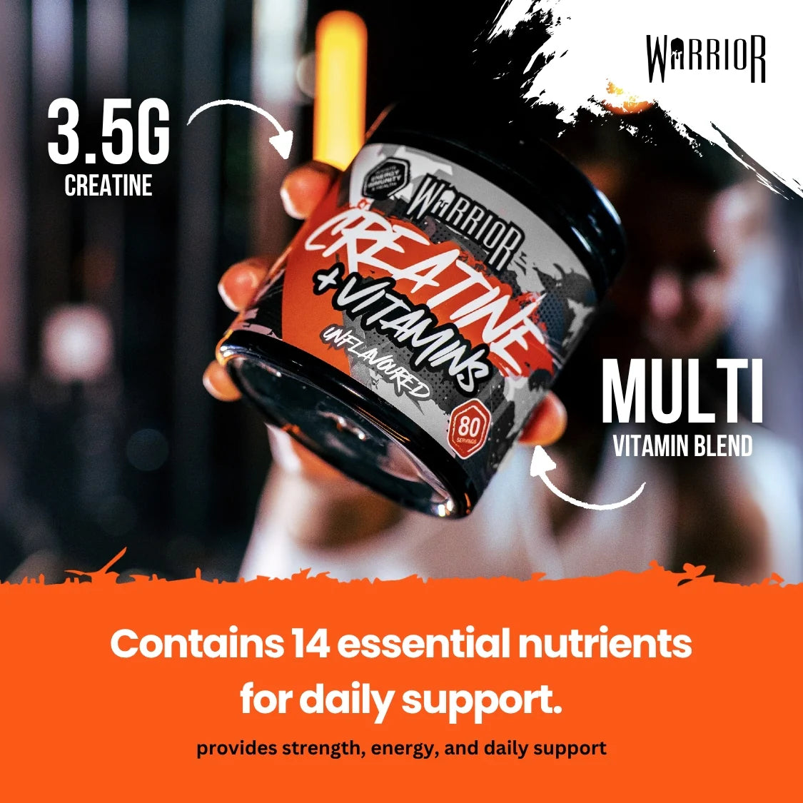 Creatine plus Vitamins - 80 Servings