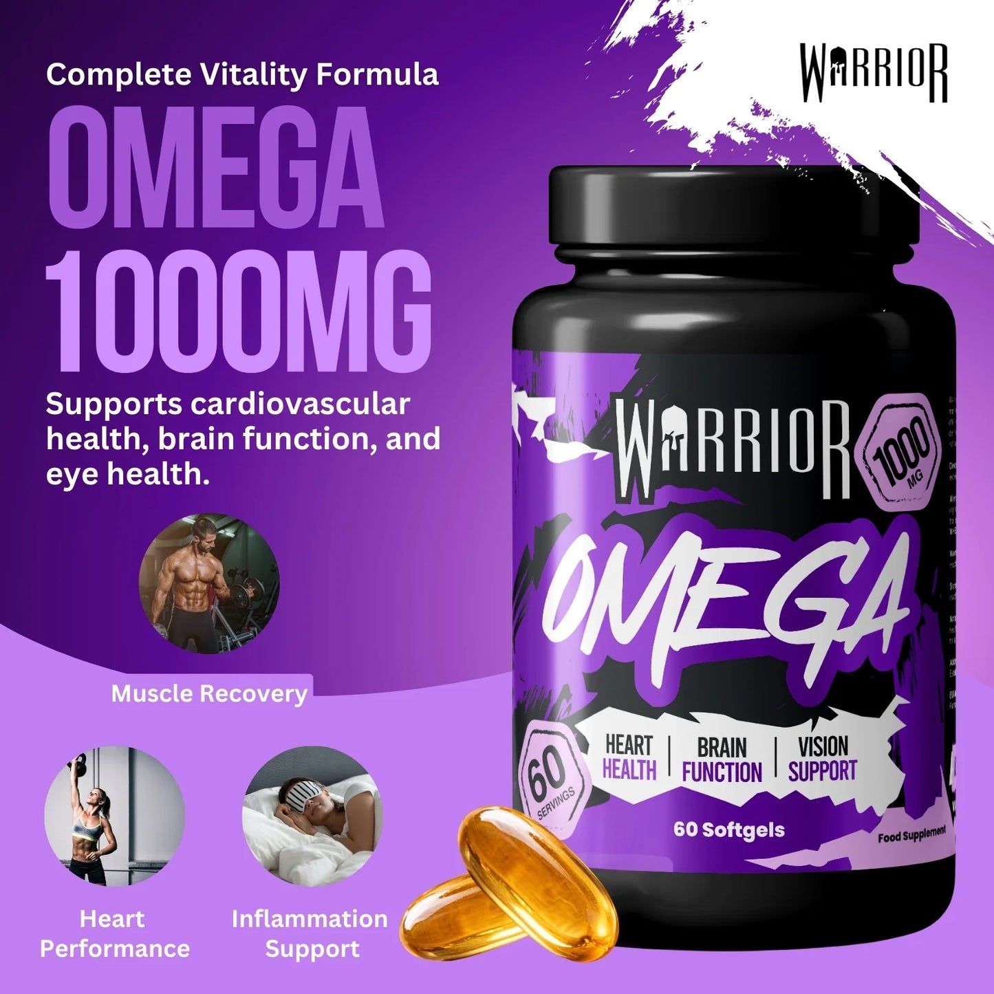 Omega (1000Mg) - 60 Softgels