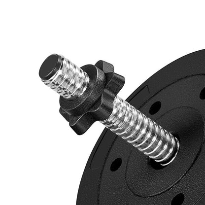 30KG Adjustable Dumbbell Set Gym Hand Weights for Home Gym Fitness Set of 2
