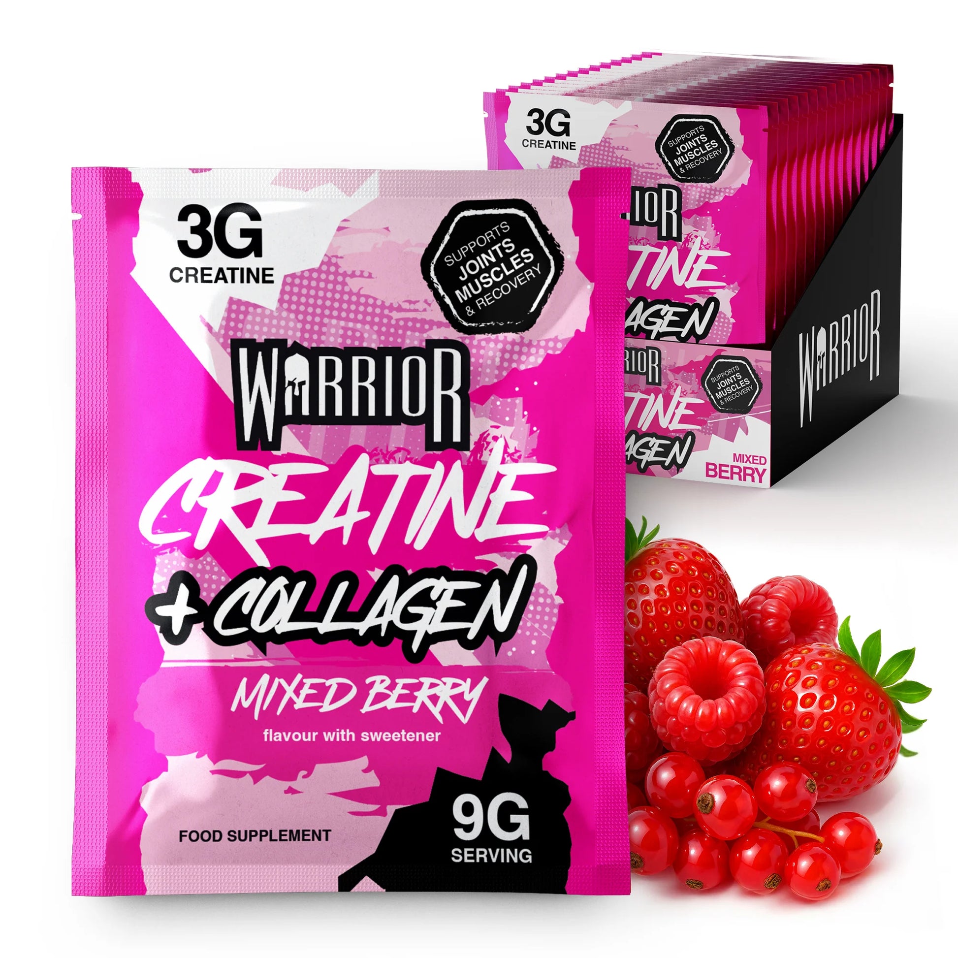 Creatine plus Collagen – Sachet Pack (15 Sachets)